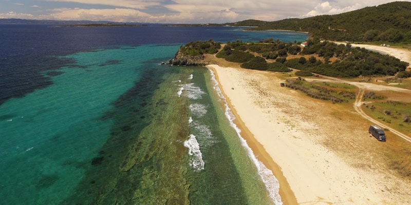 Azapiko Beach, Sithonia, Halkidiki, Nikita, Greece
