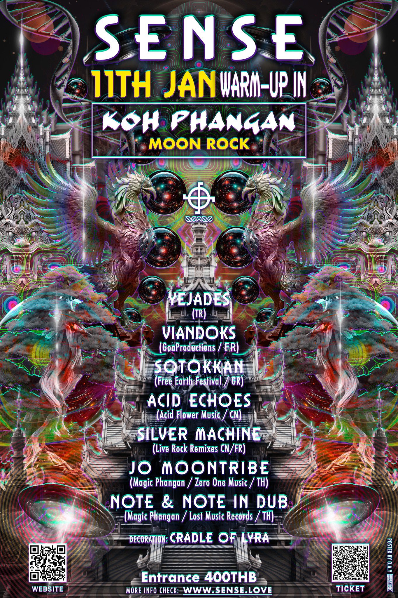 SENSE Psychedelic Gathering Warm up party