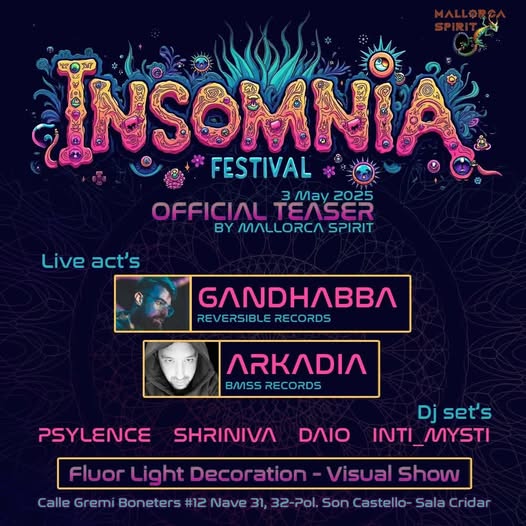 Insomnia teaser party by Mallorca Spirit