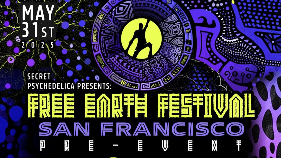 𝗙𝗥𝗘𝗘 𝗘𝗔𝗥𝗧𝗛 𝗙𝗘𝗦𝗧𝗜𝗩𝗔𝗟 SAN FRANCISCO 𝗣𝗥𝗘-𝗘𝗩𝗘𝗡𝗧