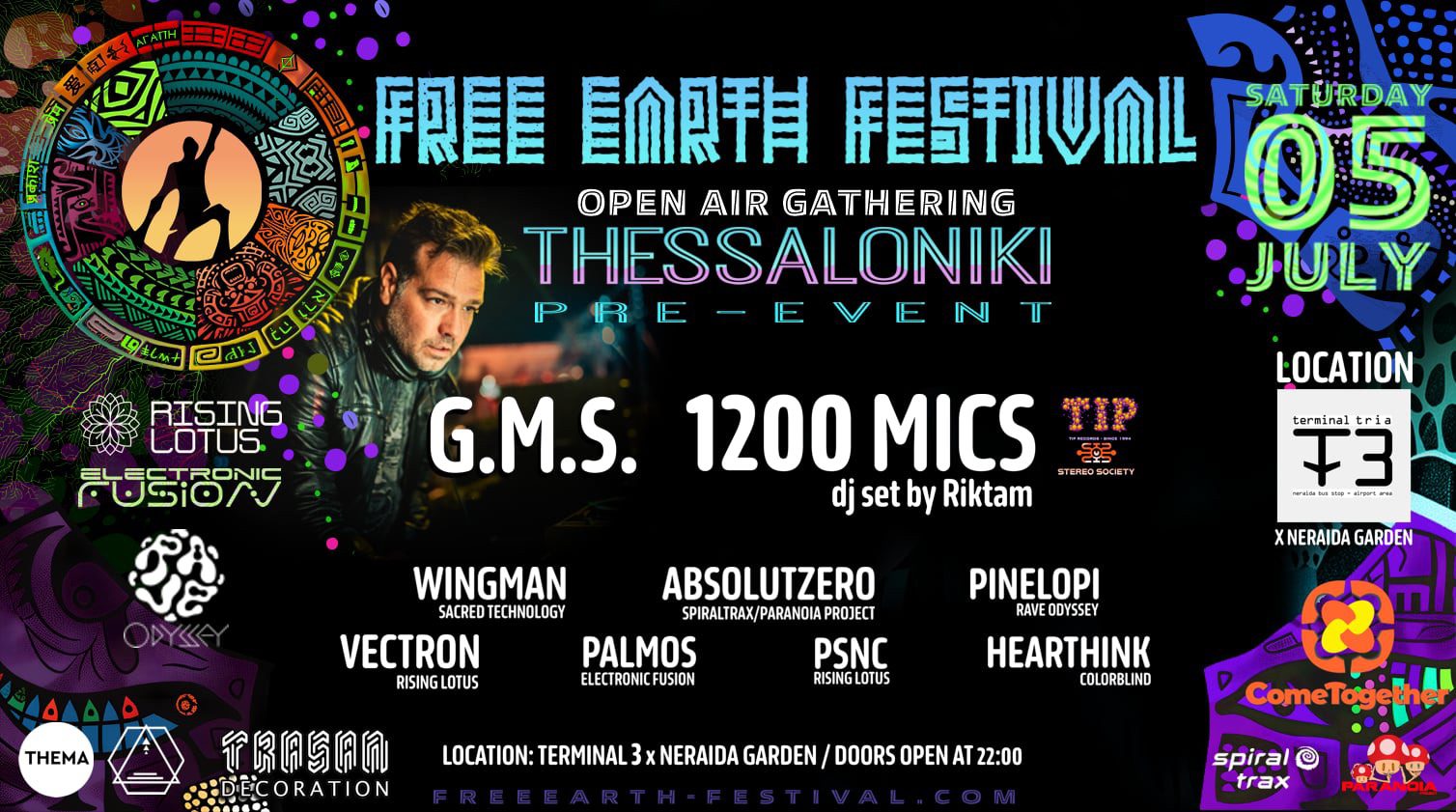 Free Earth Festival Thessaloniki Pre Event 5-7
