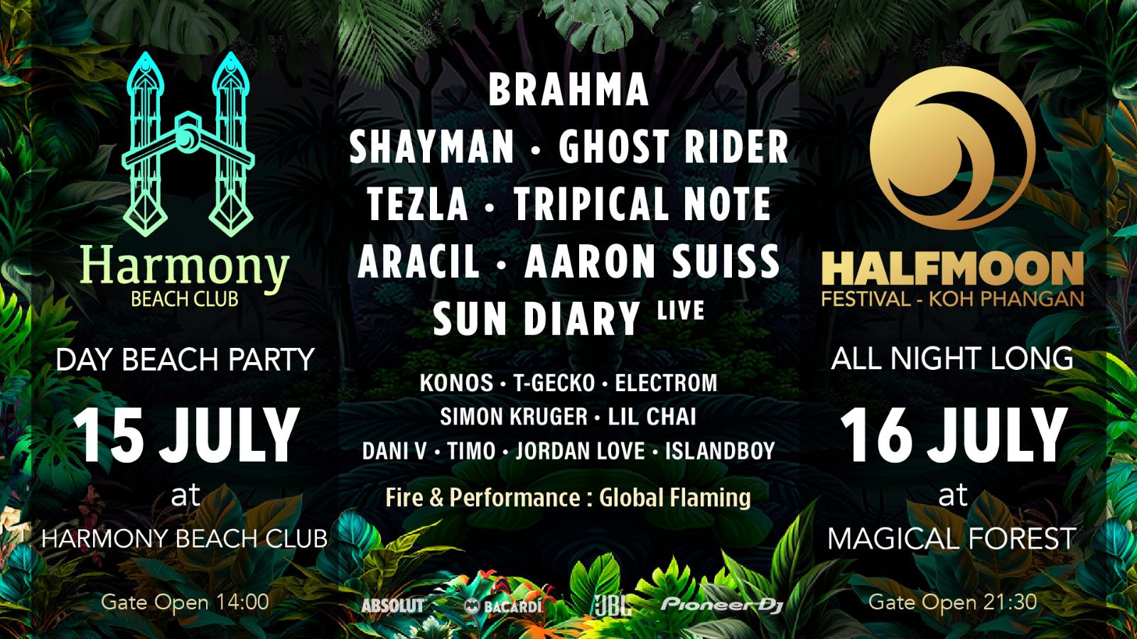 2 Day Halfmoon Celebration 15 and 16 of July