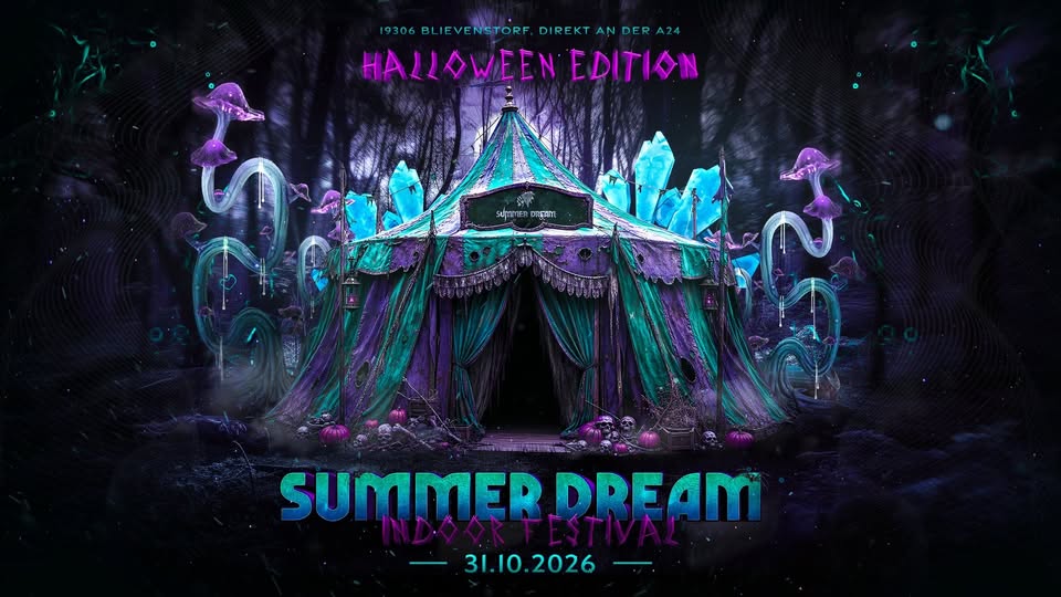 Summer Dream Circus Tent-Halloween Edition